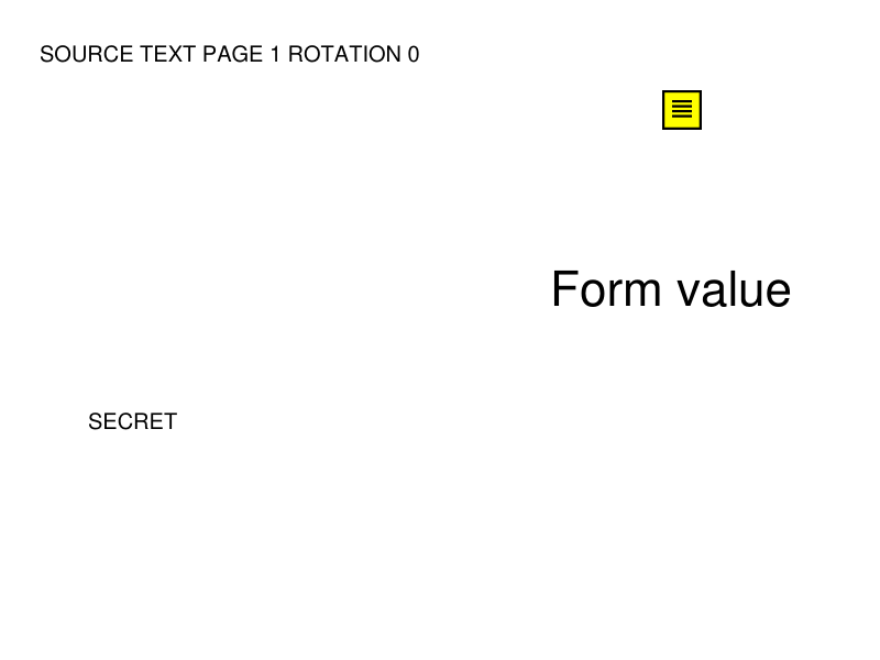 Synthetic PDF source page before Edit PDF overlays were applied