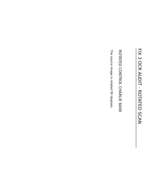 Rendered production OCR output containing a sideways 90-degree English scan
